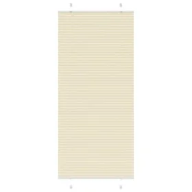 Estor Plisado crema 100x200 cm Tela Ancho 99,4 cm Poliéster de , Persianas y estores - Ref: Foro24-4015313, Precio: 24,30 €, ...
