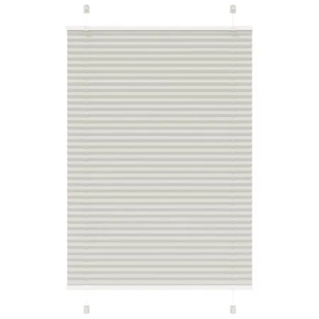 Estor Plisado gris claro 100x100 cm Tela Ancho 99,4cm Poliéster de , Persianas y estores - Ref: Foro24-4015330, Precio: 17,46...