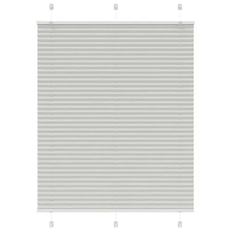 Estor Plisado gris claro 110x100 cm Tela Ancho 109,4 cm de , Persianas y estores - Ref: Foro24-4015332, Precio: 18,73 €, Desc...
