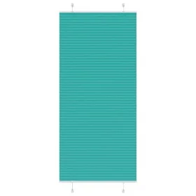 Estor Plisado verde petróleo 100x200 cm Tela Ancho 99,4 cm de , Persianas y estores - Ref: Foro24-4015415, Precio: 21,65 €, D...