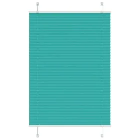 Estor Plisado verde petróleo 100x150 cm Tela Ancho 99,4 cm de , Persianas y estores - Ref: Foro24-4015398, Precio: 15,98 €, D...