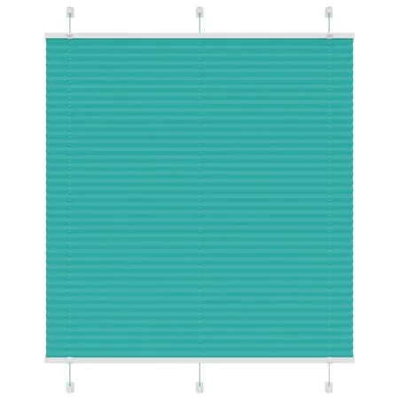 Estor Plisado verde petróleo 120x100 cm Tela Ancho 119,4 cm de , Persianas y estores - Ref: Foro24-4015385, Precio: 20,10 €, ...
