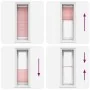 Estor Plisado rosa 50x100 cm Tela Ancho 49,4 cm Poliéster de , Persianas y estores - Ref: Foro24-4015422, Precio: 18,82 €, De...