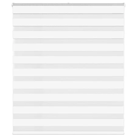 Estor cebra blanco 125x100 cm tejido ancho 120,9 cm poliéster de , Persianas y estores - Ref: Foro24-4014734, Precio: 22,76 €...