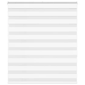Estor cebra blanco 125x150 cm tejido ancho 120,9 cm poliéster de , Persianas y estores - Ref: Foro24-4014760, Precio: 26,47 €...