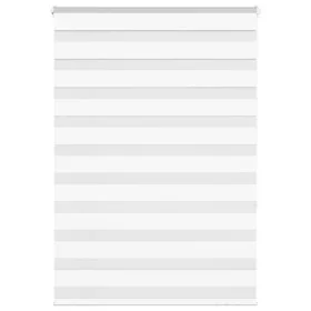 Estor cebra blanco 100x150 cm tejido ancho 95,9 cm poliéster de , Persianas y estores - Ref: Foro24-4014755, Precio: 24,81 €,...