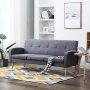 Sofá de 3 plazas de tela gris claro by , Sofas - Ref: Foro24-246994, Price: 296,62 €, Discount: %