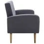 Sofá de 3 plazas de tela gris claro by , Sofas - Ref: Foro24-246994, Price: 296,62 €, Discount: %