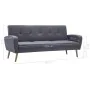 Sofá de 3 plazas de tela gris claro by , Sofas - Ref: Foro24-246994, Price: 296,62 €, Discount: %