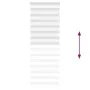 Estor cebra blanco 90x230 cm tejido ancho 85,9 cm poliéster de , Persianas y estores - Ref: Foro24-4014805, Precio: 29,37 €, ...