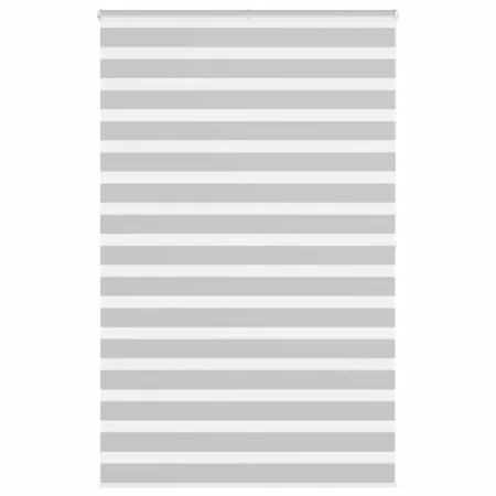 Estor cebra gris claro 150x200cm tejido ancho 145,9cm poliéster de , Persianas y estores - Ref: Foro24-4014479, Precio: 38,21...