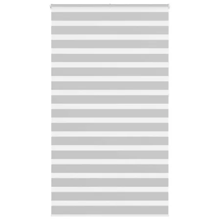 Estor cebra gris claro 135x230cm tejido ancho 130,9cm poliéster de , Persianas y estores - Ref: Foro24-4014502, Precio: 28,58...