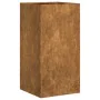 Jardinera oxidada 40x40x80 cm acero corten de , Maceteros y jardineras - Ref: Foro24-860709, Precio: 83,82 €, Descuento: %