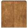 Jardinera oxidada 80x40x80 cm acero corten de , Maceteros y jardineras - Ref: Foro24-860716, Precio: 90,94 €, Descuento: %
