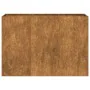 Jardinera oxidada 120x40x80 cm acero corten de , Maceteros y jardineras - Ref: Foro24-860723, Precio: 128,08 €, Descuento: %