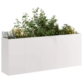Jardinera 200x40x80 cm acero inoxidable de , Maceteros y jardineras - Ref: Foro24-860728, Precio: 237,78 €, Descuento: %
