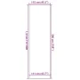 Felpudo azul 115x400 cm de , Felpudos - Ref: Foro24-4105577, Precio: 90,54 €, Descuento: %