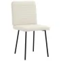 Sillas de comedor 6 unidades de terciopelo crema de , Sillas de comedor - Ref: Foro24-3315512, Precio: 250,14 €, Descuento: %