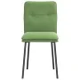 Sillas de comedor 6 unidades terciopelo verde claro de , Sillas de comedor - Ref: Foro24-3315682, Precio: 253,68 €, Descuento: %