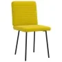 Sillas de comedor 4 unidades terciopelo amarillo de , Sillas de comedor - Ref: Foro24-3315240, Precio: 166,39 €, Descuento: %