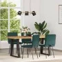 Sillas de comedor 4 unidades terciopelo verde oscuro de , Sillas de comedor - Ref: Foro24-3315235, Precio: 166,39 €, Descuent...