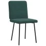 Sillas de comedor 4 unidades terciopelo verde oscuro de , Sillas de comedor - Ref: Foro24-3315235, Precio: 166,39 €, Descuent...