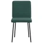 Sillas de comedor 4 unidades terciopelo verde oscuro de , Sillas de comedor - Ref: Foro24-3315235, Precio: 166,39 €, Descuent...