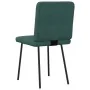 Sillas de comedor 4 unidades terciopelo verde oscuro de , Sillas de comedor - Ref: Foro24-3315235, Precio: 166,39 €, Descuent...