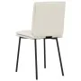 Sillas de comedor 4 unidades terciopelo crema by , dining chairs - Ref: Foro24-3315353, Price: 176,89 €, Discount: %