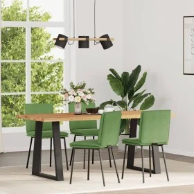 Sillas de comedor 4 unidades terciopelo verde claro de , Sillas de comedor - Ref: Foro24-3315347, Precio: 174,99 €, Descuento: %