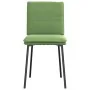 Sillas de comedor 4 unidades terciopelo verde claro de , Sillas de comedor - Ref: Foro24-3315347, Precio: 174,99 €, Descuento: %