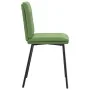 Sillas de comedor 4 unidades terciopelo verde claro de , Sillas de comedor - Ref: Foro24-3315347, Precio: 174,99 €, Descuento: %