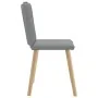 Sillas de comedor 6 unidades de tela gris claro by , dining chairs - Ref: Foro24-3315590, Price: 299,32 €, Discount: %