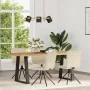Sillas de comedor 4 unidades tela color crema von , Essstühle - Ref: Foro24-3315339, Preis: 201,44 €, Rabatt: %