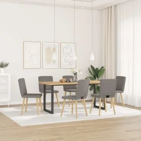Sillas de comedor 6 unidades de tela gris taupe by , dining chairs - Ref: Foro24-3315573, Price: 292,29 €, Discount: %