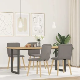 Sillas de comedor 4 unidades tela taupe by , dining chairs - Ref: Foro24-3315326, Price: 200,61 €, Discount: %