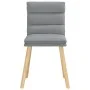 Sillas de comedor 4 unidades tela gris claro von , Essstühle - Ref: Foro24-3315393, Preis: 212,78 €, Rabatt: %
