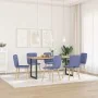 Sillas de comedor 6 uds tela azul jeans de , Sillas de comedor - Ref: Foro24-3315600, Precio: 299,32 €, Descuento: %