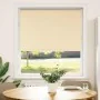 Estor Enrollable Opaco Beige 100x130 cm Tela Ancho 95,7 cm de , Persianas y estores - Ref: Foro24-4010712, Precio: 22,70 €, D...