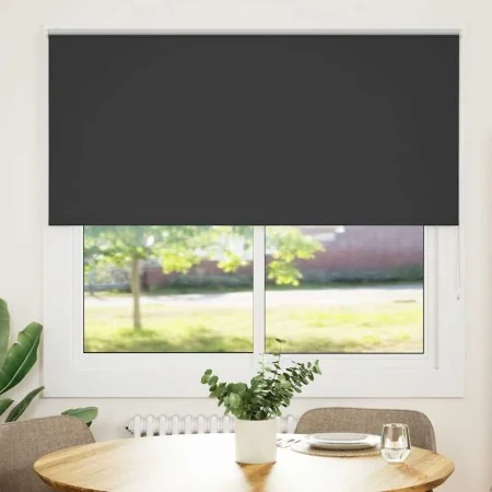 Estor Enrollable Opaco negro 145x150 cm Tela Ancho 141,6 cm de , Persianas y estores - Ref: Foro24-4010877, Precio: 26,40 €, ...