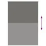 Estor Enrollable Opaco gris 95x130 cm Tela Ancho 95x130 cm de , Persianas y estores - Ref: Foro24-4011101, Precio: 22,20 €, D...