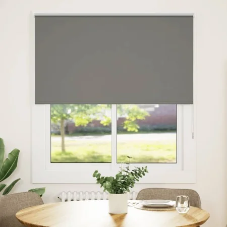 Estor Enrollable Opaco gris 130x130 cm Tela Ancho 126,6 cm de , Persianas y estores - Ref: Foro24-4011108, Precio: 29,22 €, D...