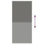Estor Enrollable Opaco gris 95x230 cm Tela Ancho 95x130 cm de , Persianas y estores - Ref: Foro24-4011205, Precio: 27,15 €, D...