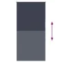 Estor Enrollable Opaco marino 70x130 cm Tela Ancho 65,7 cm de , Persianas y estores - Ref: Foro24-4011486, Precio: 19,65 €, D...
