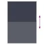 Estor Enrollable Opaco marino 95x150 cm Tela Ancho 95x130 cm de , Persianas y estores - Ref: Foro24-4011517, Precio: 20,81 €,...