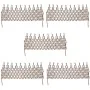 Valla enrejada de sauce 5 piezas de vidaXL, Paneles de vallas - Ref: Foro24-141620, Precio: 35,59 €, Descuento: %