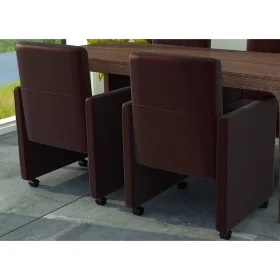 Sillas de comedor 2 unidades cuero sintético marrón von , Essstühle - Ref: Foro24-60348, Preis: 277,36 €, Rabatt: %