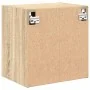 Armarios de pared 2 uds para garaje madera de ingeniería de , Armarios industriales - Ref: Foro24-860630, Precio: 60,58 €, De...