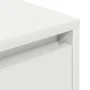 Mesilla de noche con luces LED blanca 38x34x50 cm by , Nightstands - Ref: Foro24-861283, Price: 57,22 €, Discount: %