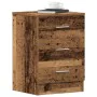 Mesita de noche madera contrachapada madera vieja 38x35x55 cm by , Nightstands - Ref: Foro24-861124, Price: 55,13 €, Discount: %